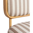 TOV Furniture Dorine Striped Performance Linen & Rattan Accent Chair