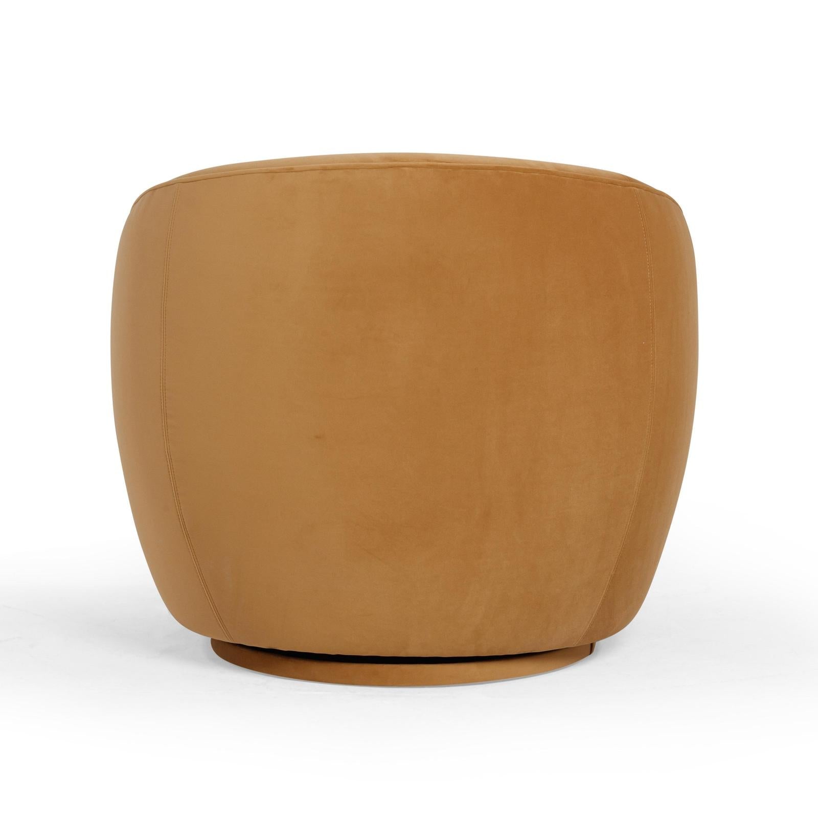 TOV Furniture Jordan Velvet Swivel Chair