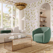 TOV Furniture Jordan Velvet Swivel Chair