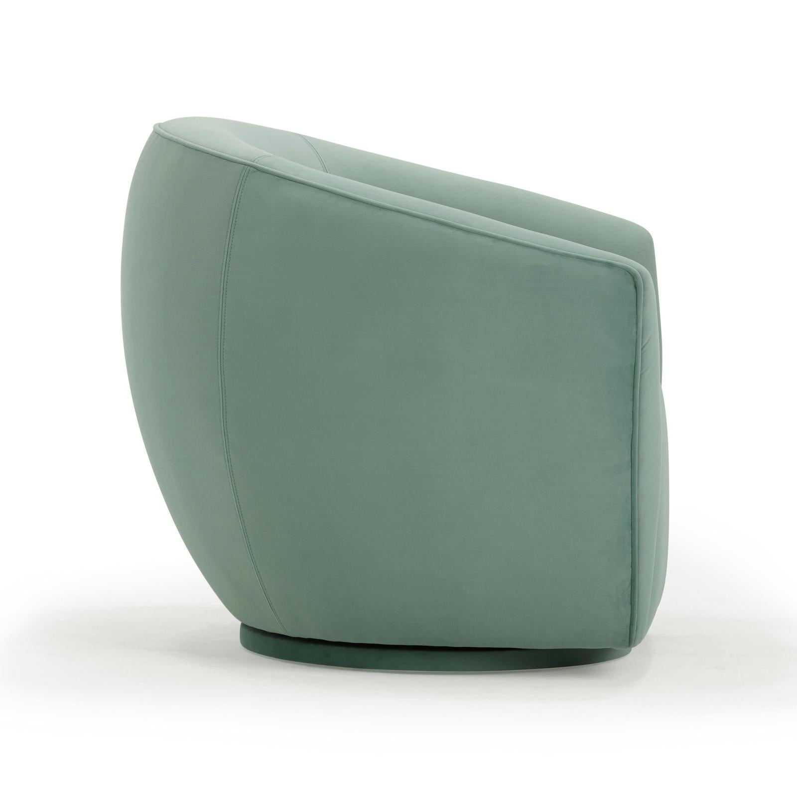 TOV Furniture Jordan Velvet Swivel Chair