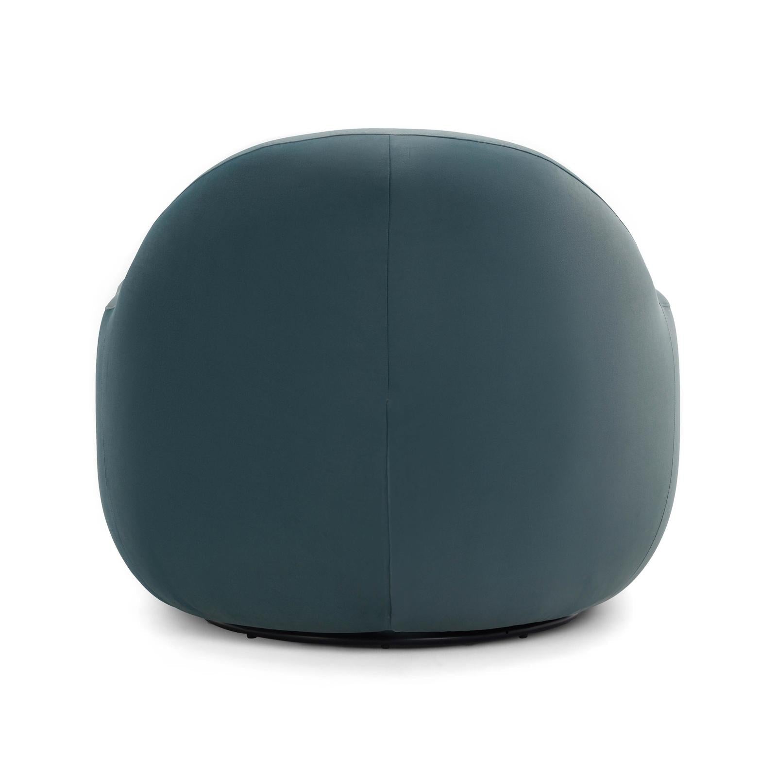 TOV Furniture Tiago Velvet Swivel Chair