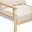 TOV Furniture Dixie Cream Performance Corduroy Accent Chair