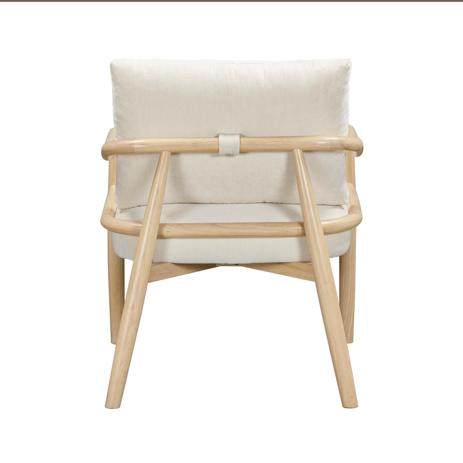 TOV Furniture Dixie Chenille Velvet Accent Chair