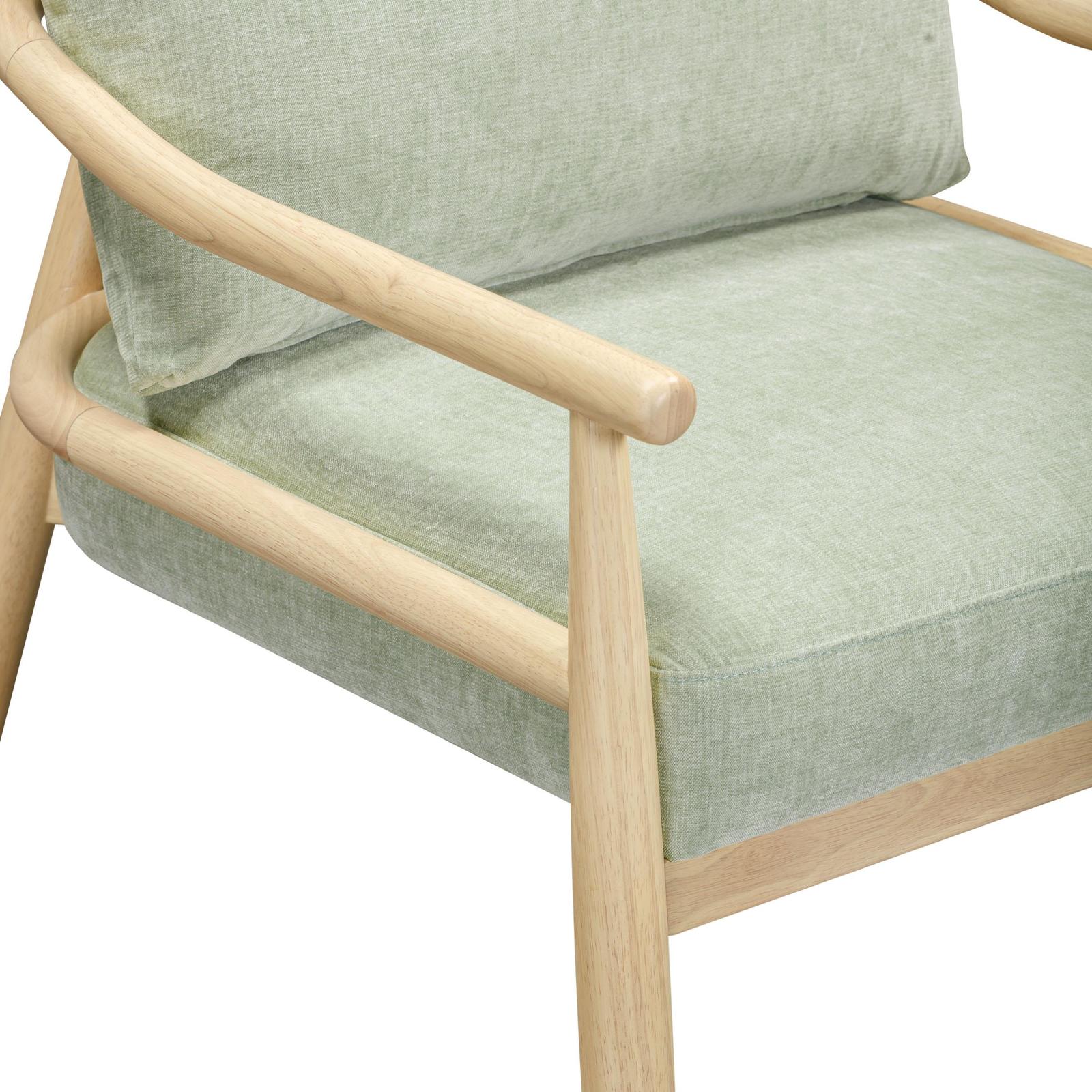 TOV Furniture Dixie Chenille Velvet Accent Chair