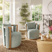 TOV Furniture Paolo Swivel Chair
