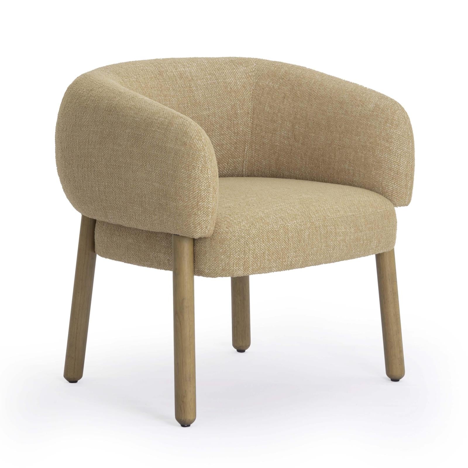 TOV Furniture Foxy Textured Performance Fabric Accent Chair
