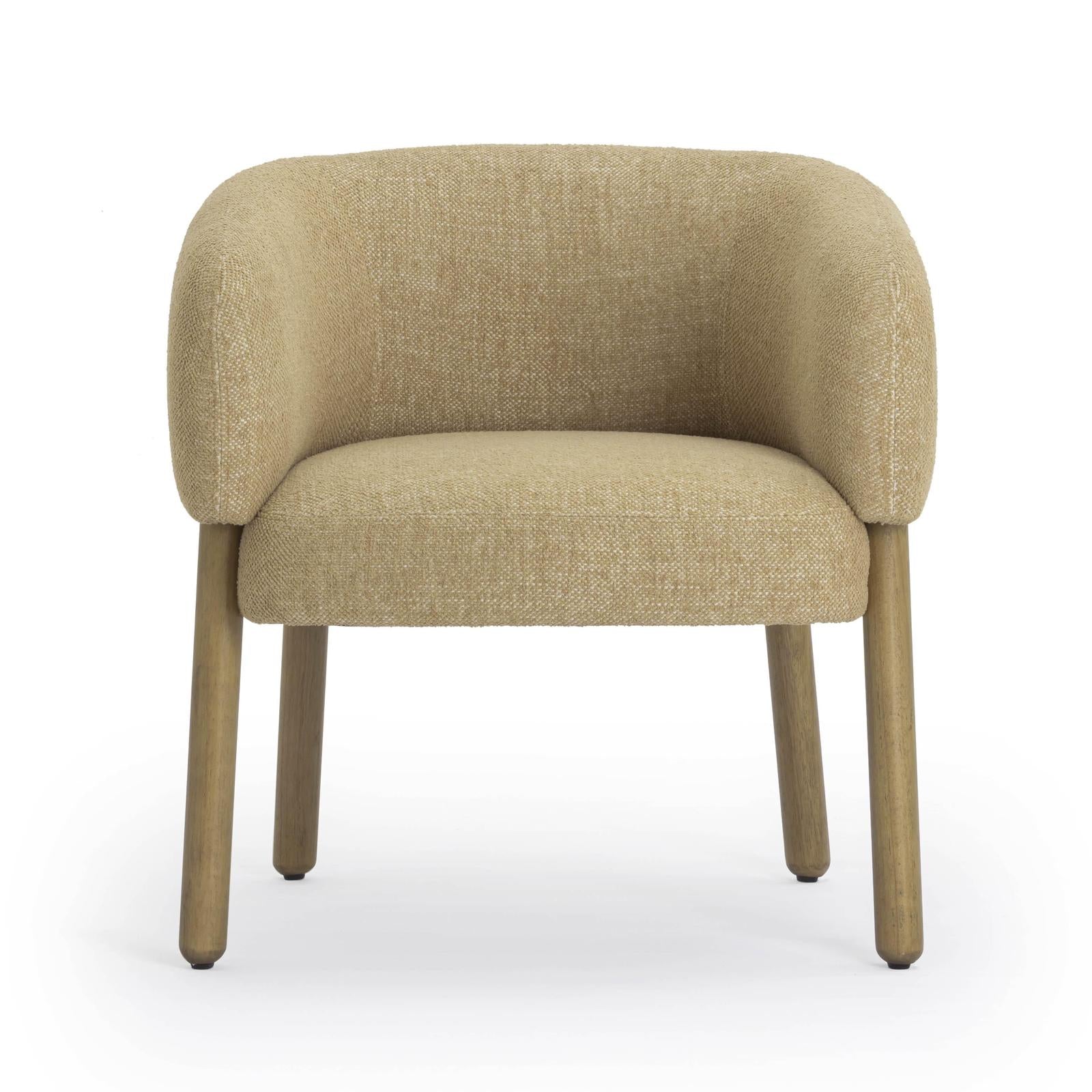 TOV Furniture Foxy Textured Performance Fabric Accent Chair