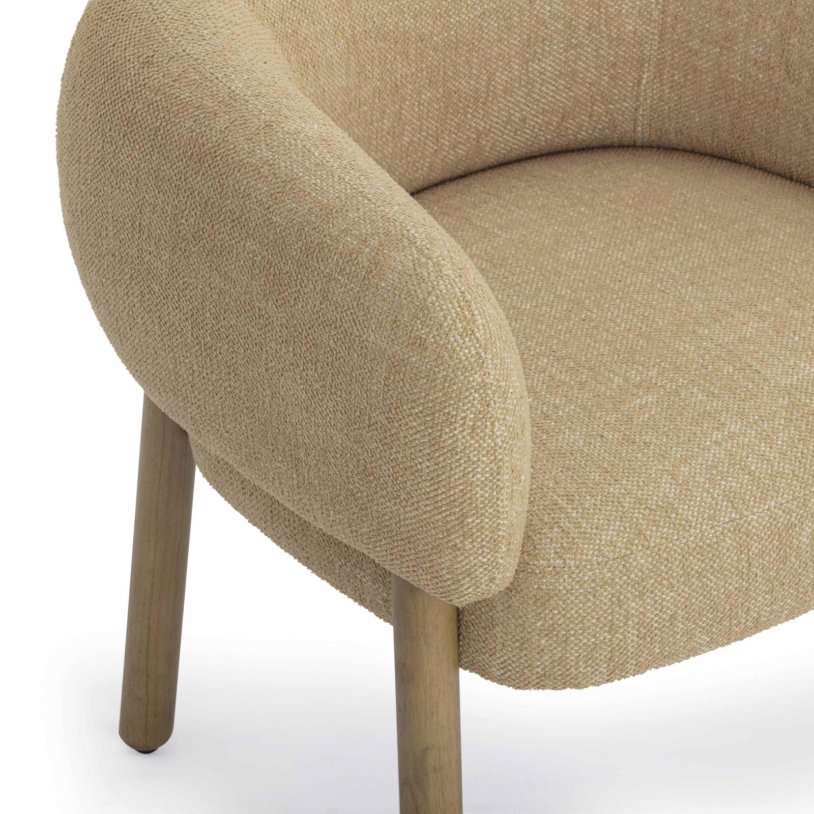 TOV Furniture Foxy Textured Performance Fabric Accent Chair