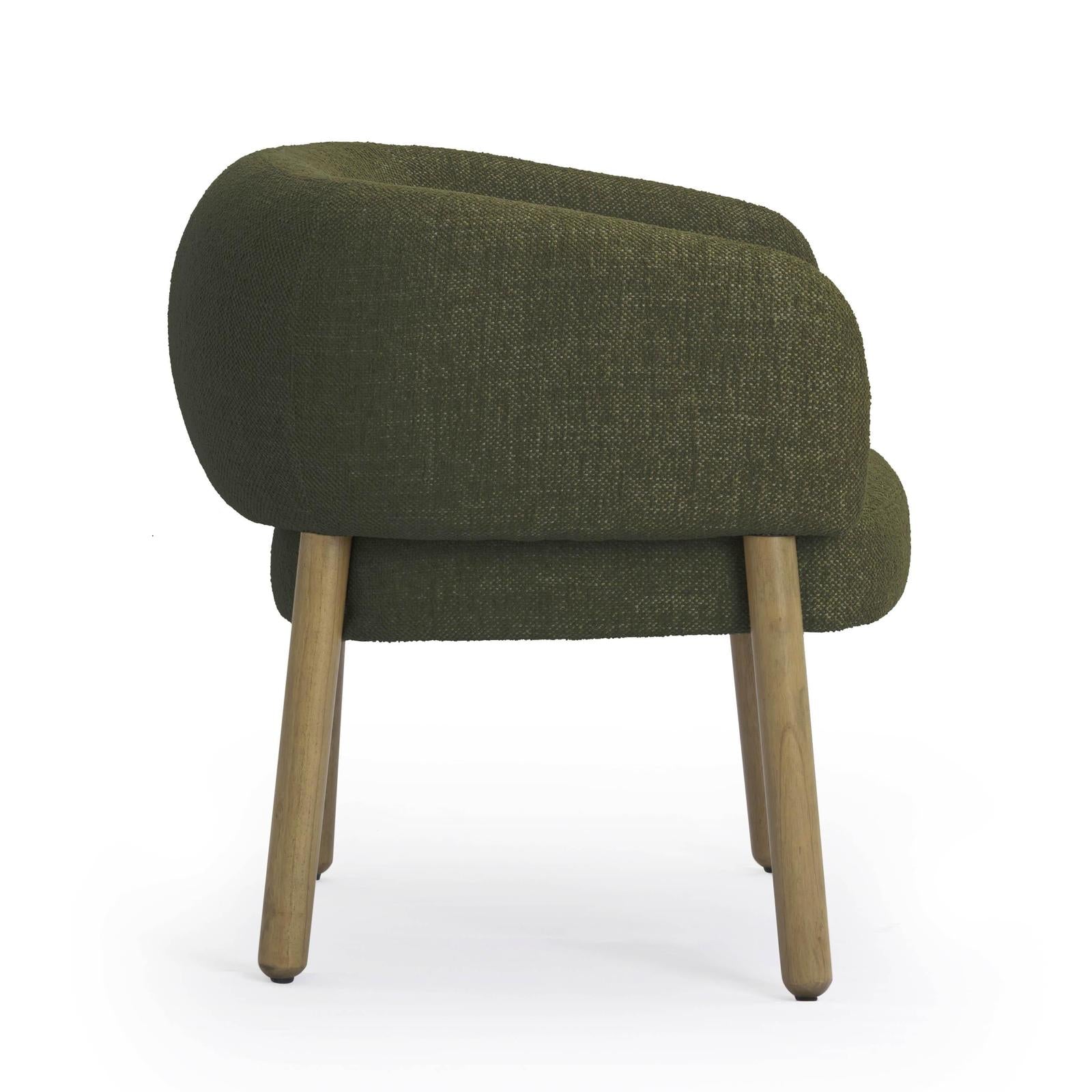 TOV Furniture Foxy Textured Performance Fabric Accent Chair