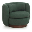TOV Furniture Nura Contract-Grade Chenille Swivel Accent Chair