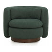 TOV Furniture Nura Contract-Grade Chenille Swivel Accent Chair