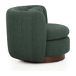 TOV Furniture Nura Contract-Grade Chenille Swivel Accent Chair