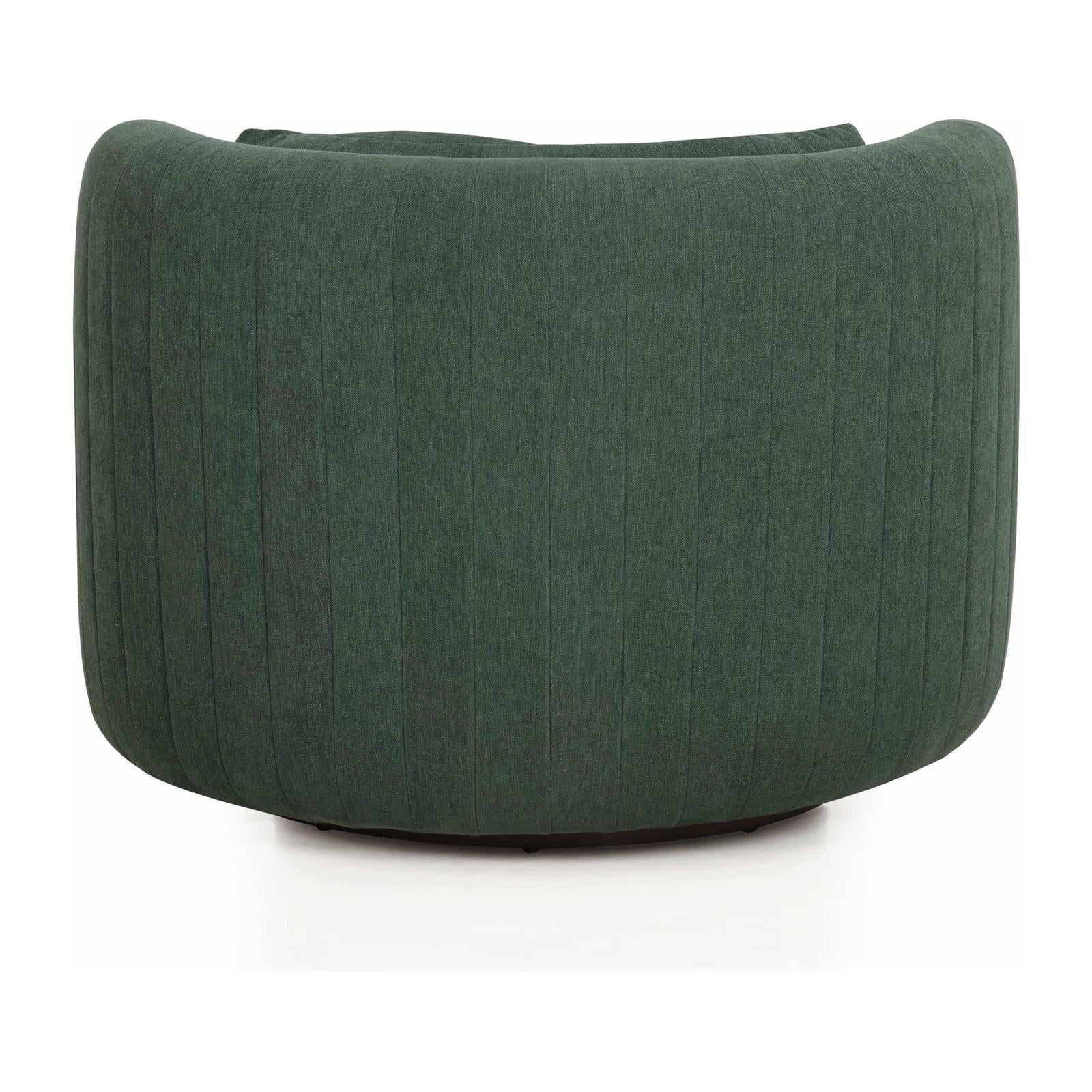 TOV Furniture Nura Contract-Grade Chenille Swivel Accent Chair
