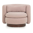 TOV Furniture Nura Contract-Grade Chenille Swivel Accent Chair