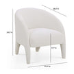 TOV Furniture Kris Contract-Grade Chenille Accent Chair