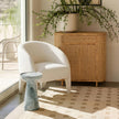 TOV Furniture Kris Contract-Grade Chenille Accent Chair