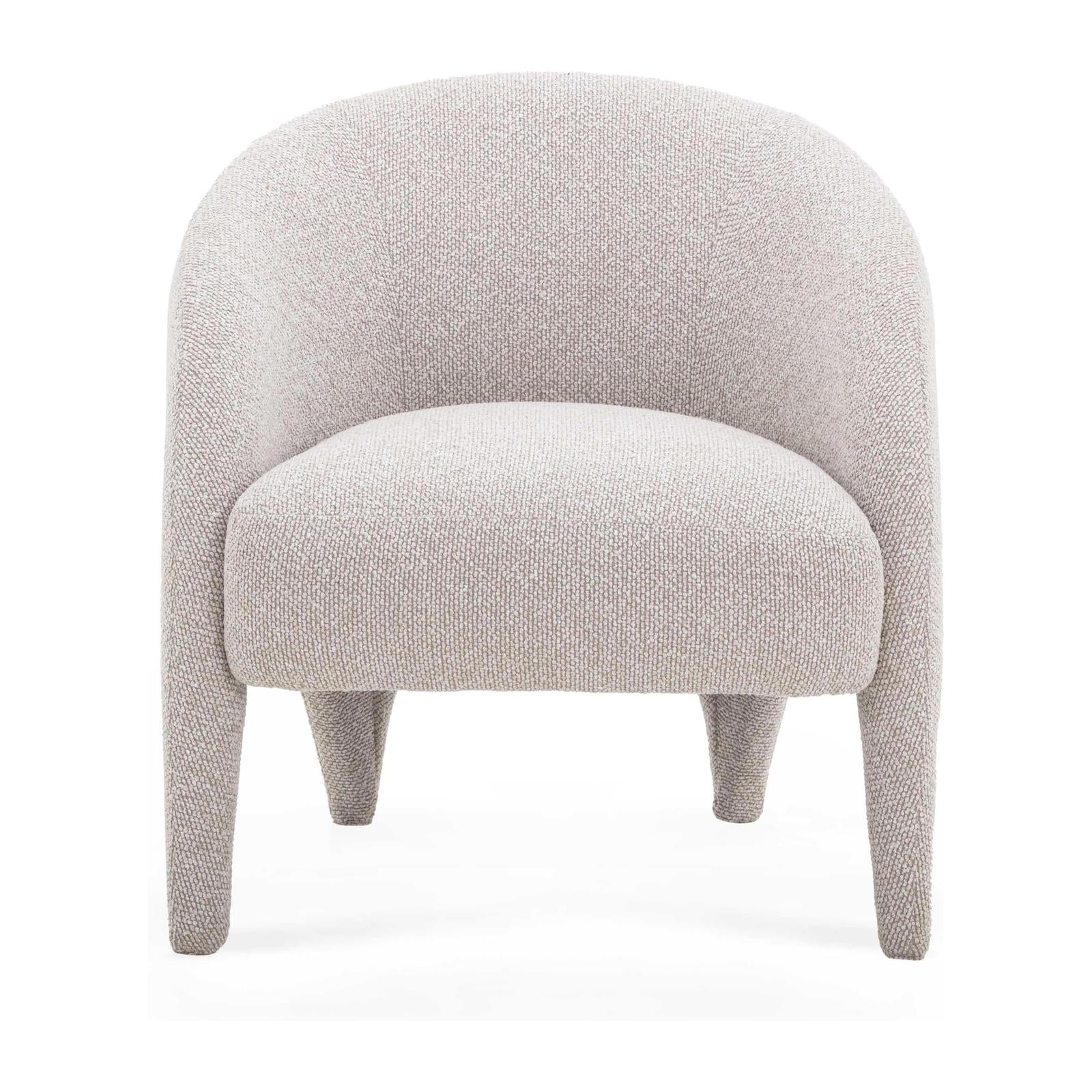 TOV Furniture Kris Warm Grey Performance Boucle Accent Chair