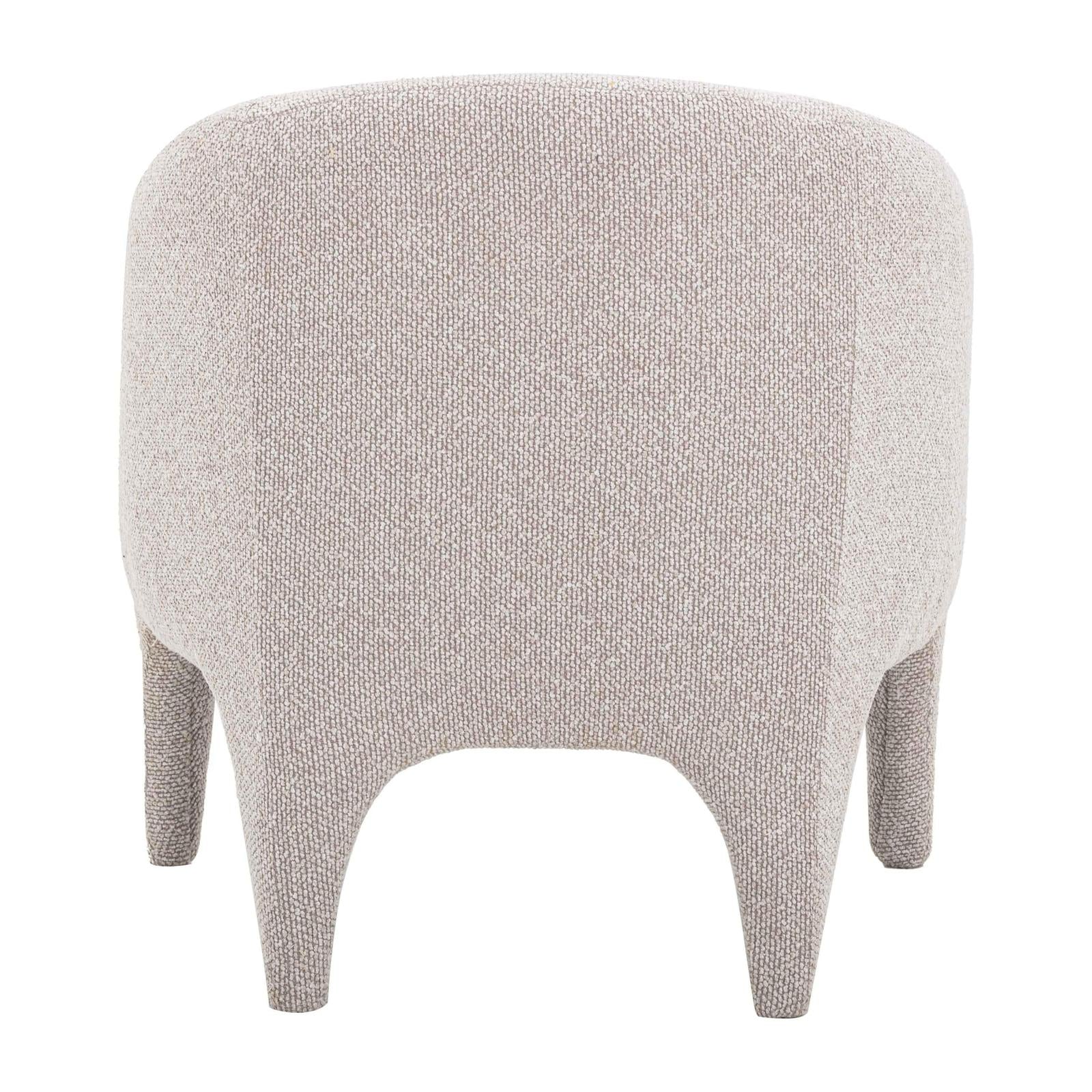 TOV Furniture Kris Warm Grey Performance Boucle Accent Chair