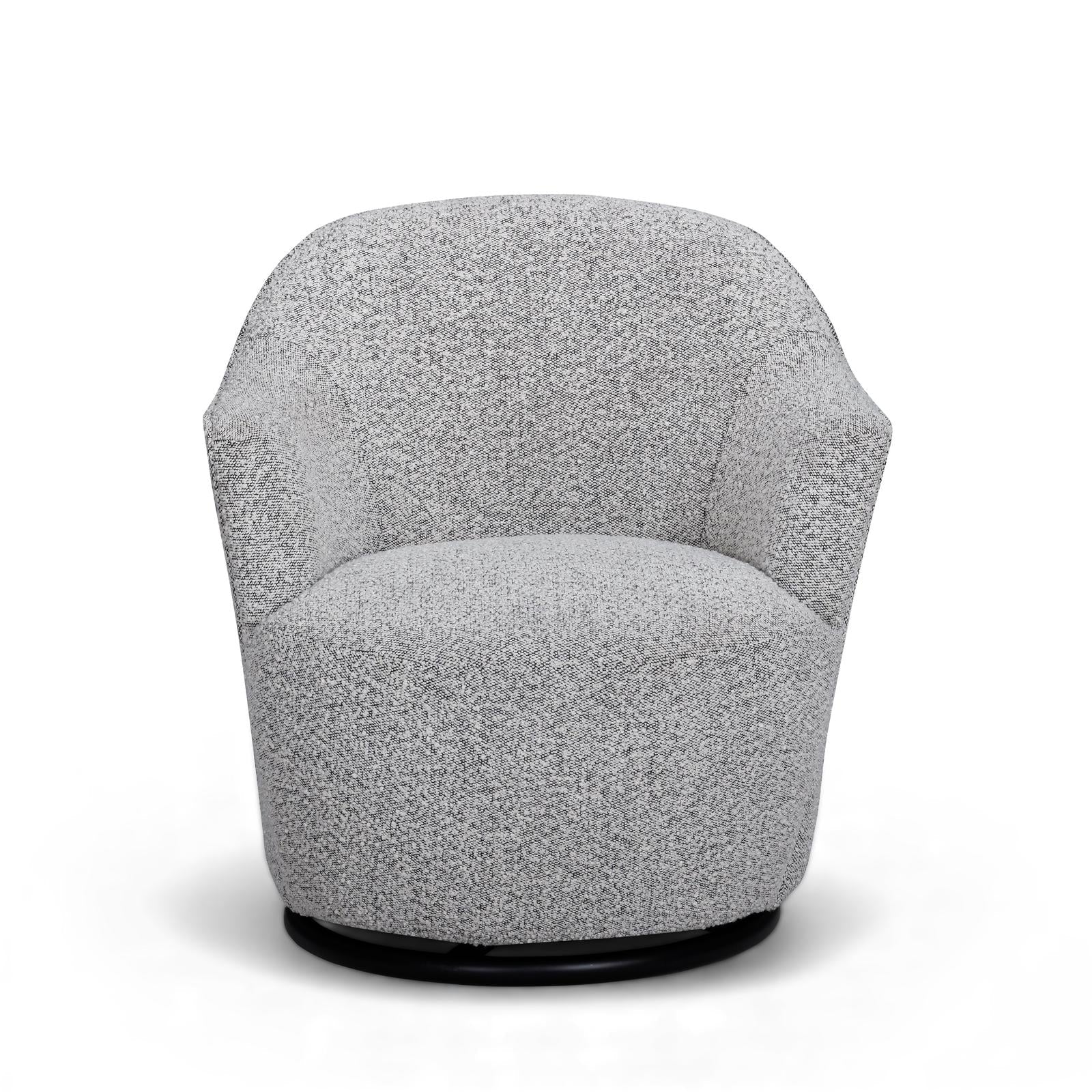 TOV Furniture Skyla Boucle Swivel Chair