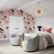 TOV Furniture Skyla Boucle Swivel Chair