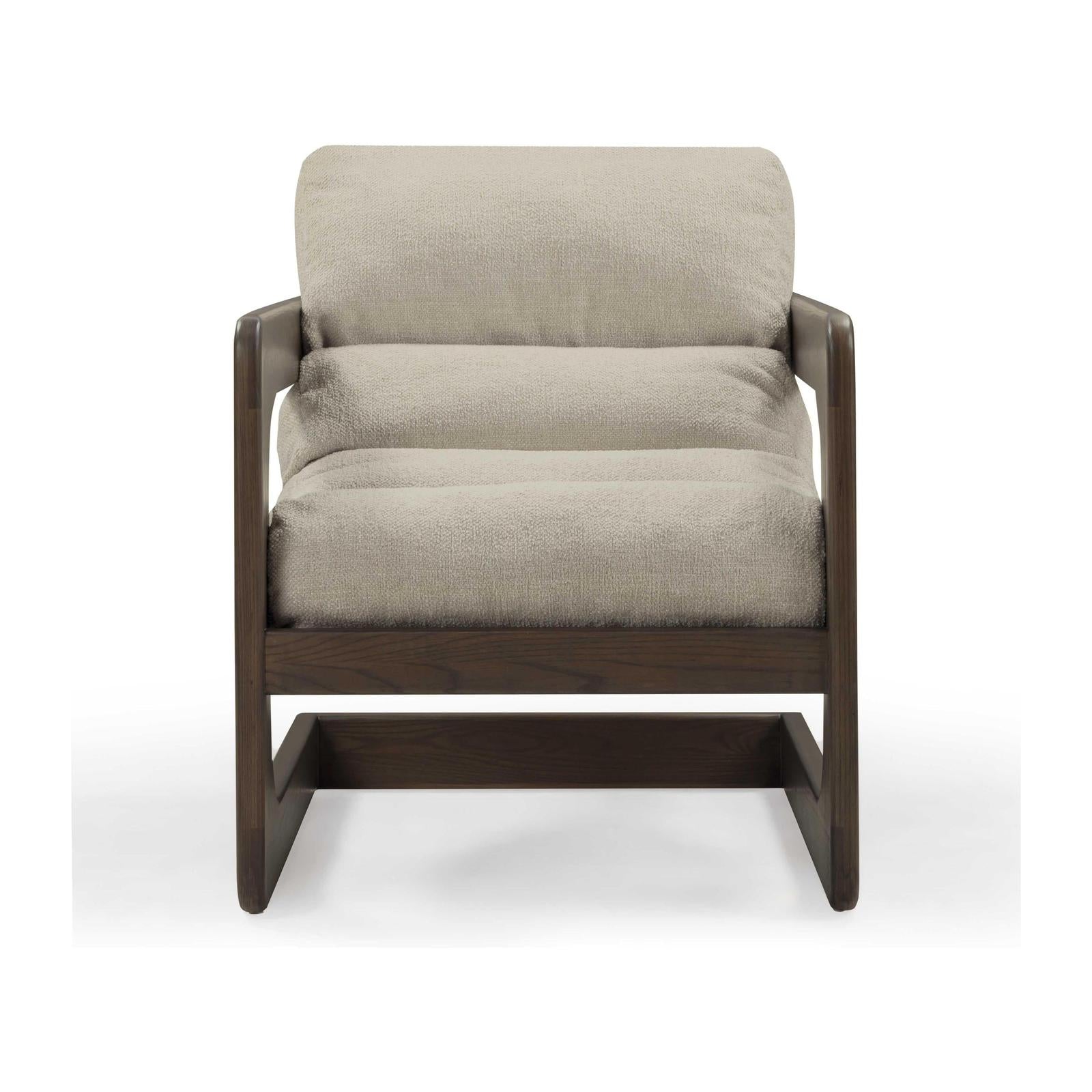 TOV Furniture Palma Contract-Grade Textured Weave Fabric Accent Chair