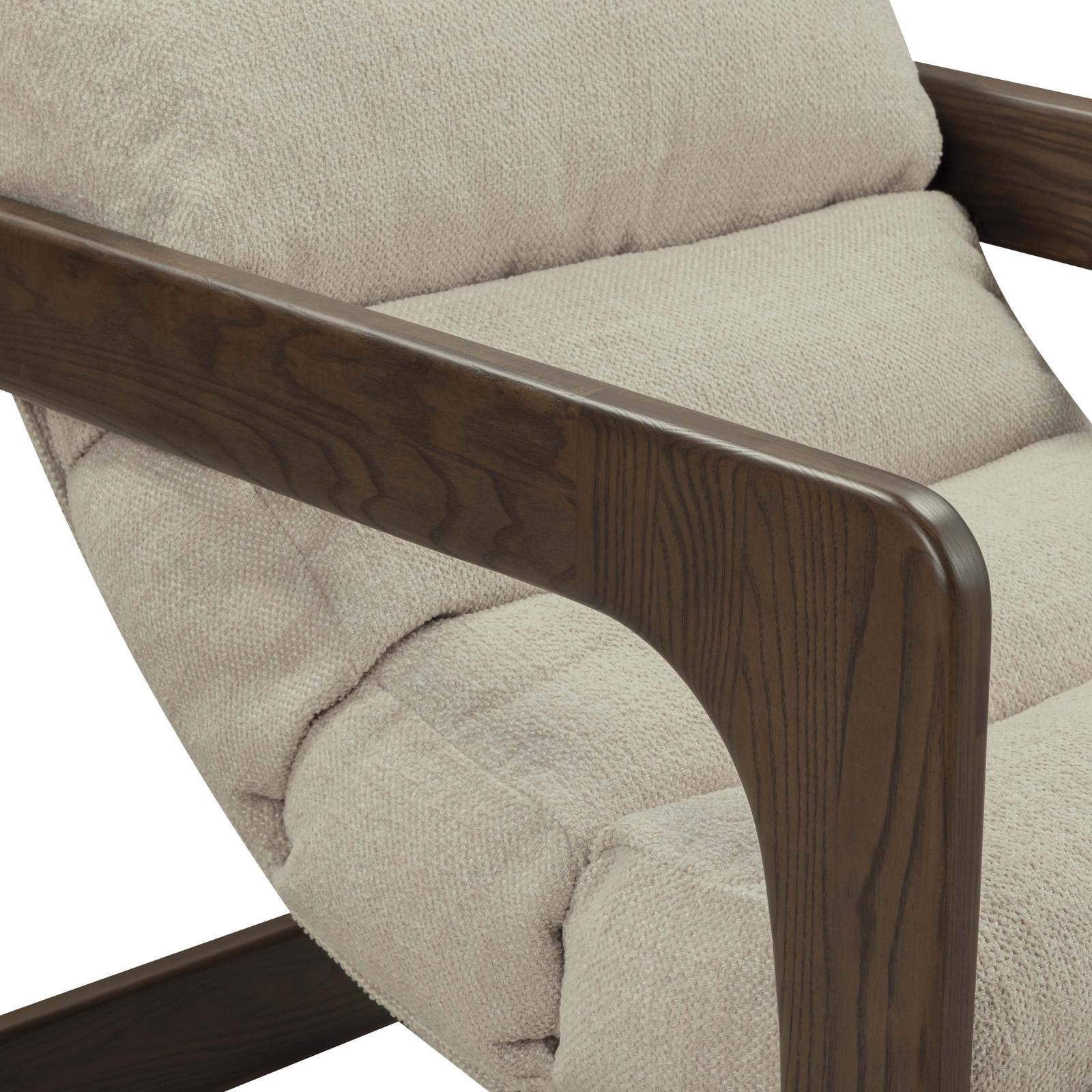 TOV Furniture Palma Contract-Grade Textured Weave Fabric Accent Chair