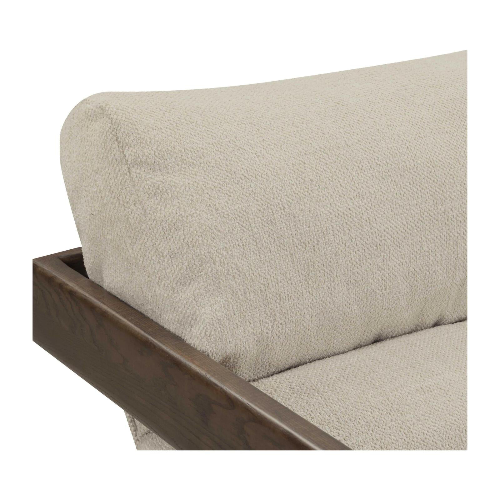 TOV Furniture Palma Contract-Grade Textured Weave Fabric Accent Chair