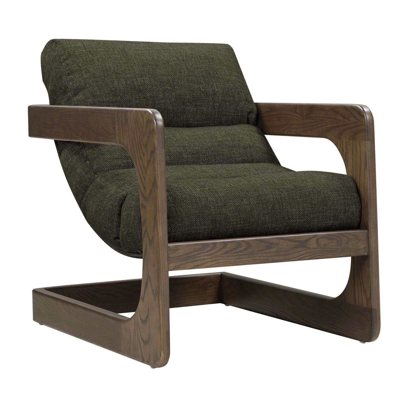 TOV Furniture Palma Contract-Grade Textured Weave Fabric Accent Chair
