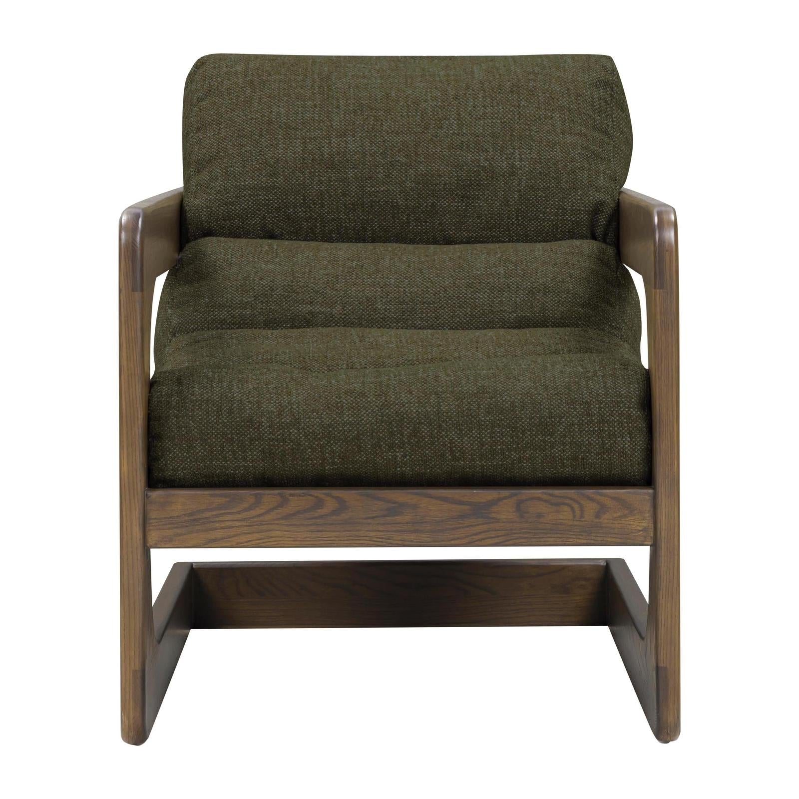 TOV Furniture Palma Contract-Grade Textured Weave Fabric Accent Chair