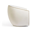 TOV Furniture Jordan Contrast Piping Performance Velvet Swivel Accent Chair