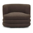 TOV Furniture Astor Heavy Performance Boucle Swivel Hotel Lounge Chair