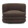 TOV Furniture Astor Heavy Performance Boucle Swivel Hotel Lounge Chair