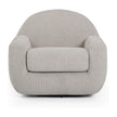 TOV Furniture Tiago Warm Grey Performance Boucle Swivel Accent Chair
