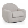 TOV Furniture Tiago Warm Grey Performance Boucle Swivel Accent Chair