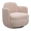 TOV Furniture Wolfie Performance Chenille Swivel Accent Chair