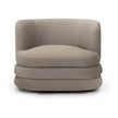 TOV Furniture Astor Performance Faux Mohair Swivel Hotel Lounge Chair