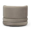 TOV Furniture Astor Performance Faux Mohair Swivel Hotel Lounge Chair