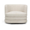 TOV Furniture Astor Heavy Performance Boucle Swivel Hotel Lounge Chair