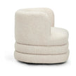 TOV Furniture Astor Heavy Performance Boucle Swivel Hotel Lounge Chair
