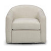 TOV Furniture Thao Contract-Grade Basketweave Fabric Swivel Accent Chair