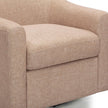 TOV Furniture Thao Contract-Grade Basketweave Fabric Swivel Accent Chair