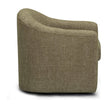 TOV Furniture Thao Contract-Grade Basketweave Fabric Swivel Accent Chair