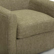 TOV Furniture Thao Contract-Grade Basketweave Fabric Swivel Accent Chair