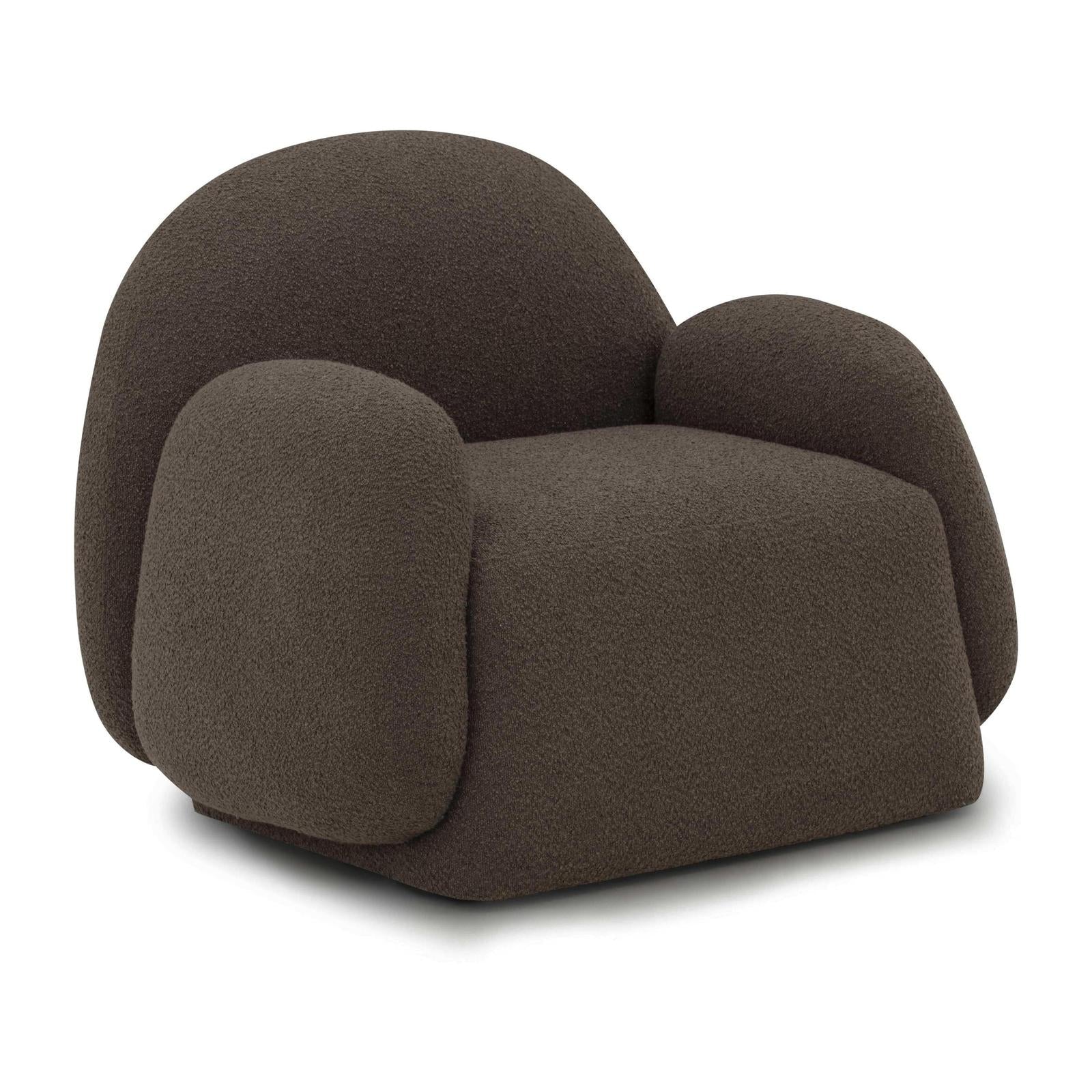 TOV Furniture Marius Contract-Grade Boucle Accent Chair
