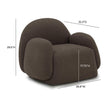 TOV Furniture Marius Contract-Grade Boucle Accent Chair