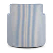 TOV Furniture Passe Striped Linen Swivel Chair