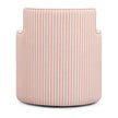 TOV Furniture Passe Striped Linen Swivel Chair