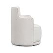 TOV Furniture Passe Cream Upcycled Performance Linen Swivel Chair
