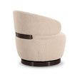 TOV Furniture Austin Cream Performance Boucle Swivel Accent Chair