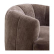 TOV Furniture Jasmine Upcycled Contract-Grade Basketweave Fabric Swivel Accent Chair
